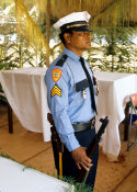 Wilcommen, No. 0167 A Micronesian Police Officer